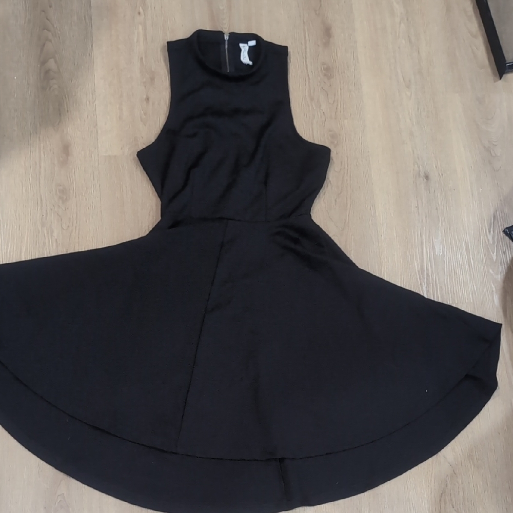 Others Follow Elegant Black Sleeveless Mini Dress